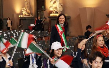 Celebrata a Palazzo Vecchio la Festa del Tricolore