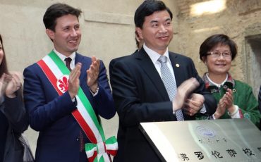 L’assessora Giachi all’inaugurazione delle attività dell’Istituto Confucio