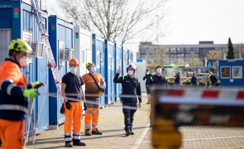 Coronavirus: ospiterà i volontari di rientro da Bergamo l’area per la quarantena allestita in viale Guidoni