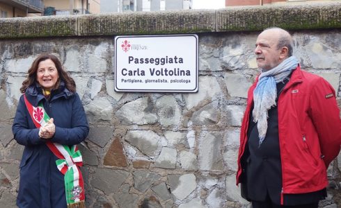 Passeggiata intitolata a Carla Voltolina