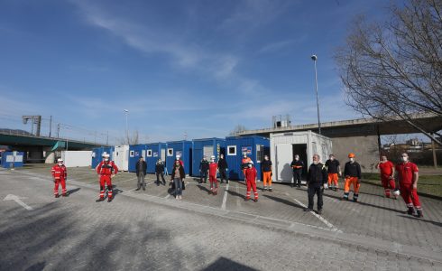 Corinavirus: allestita area di accoglienza per la quarantena