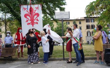 I giardini di piazza Donatello intitolati a Silvano Campeggi e Rodolfo Marmaioli